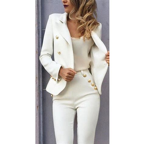 New Womens Suits Blazer With Pant Women Business Suits