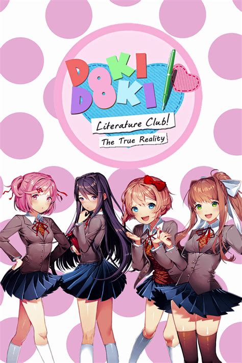 The New Updated Doki Doki Literature Club The True Reality Book Cover