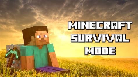 Minecraft Survival Mode Episode 1 Youtube