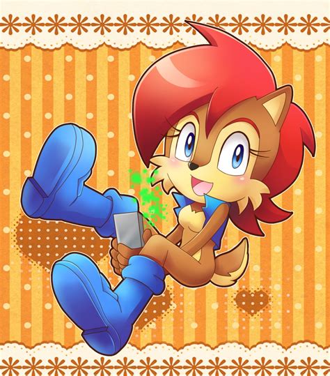 Sally Acorn Sonic The Hedgehog Archie Comic Series Image By
