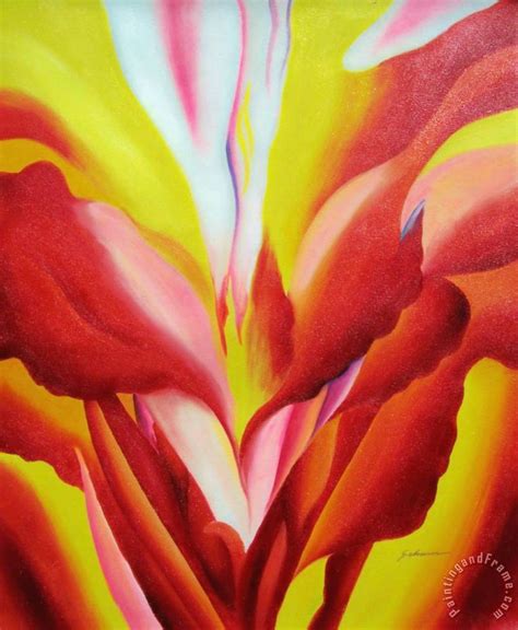 An introduction to the flowers of georgia o'keeffe. Georgia O'keeffe Flowers of Fire painting - Flowers of ...
