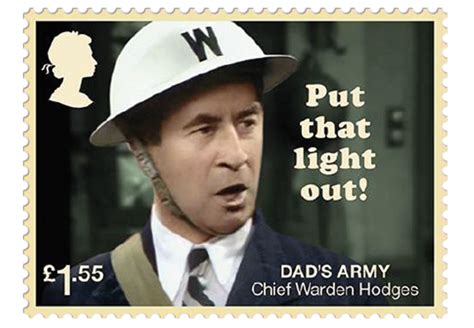 Dont Panic NEW Dads Army Stamps Celebrate Classic British Sitcom