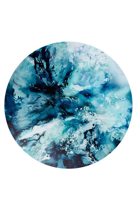 We bring the best canvas painting ideas for beginners who has that artist to throw colors on the painting is a language to express the feeling which is left incomplete when explained with words. Round Canvas Print Online | Shop EziBuy Home