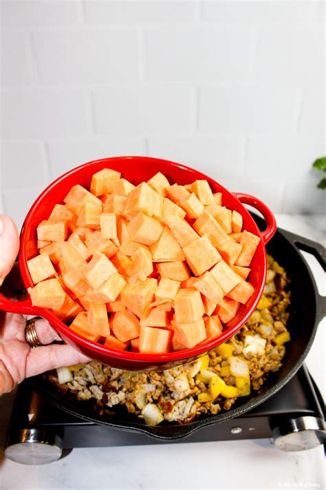 Ground Turkey Sweet Potato Skillet