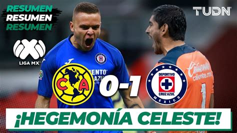 Cruz azul pasaría a la final con este resultado y obligaría a pumas a meter tres en caso de anotar. Resumen | América 0 - 1 Cruz Azul | Liga Mx Clausura 2020 ...