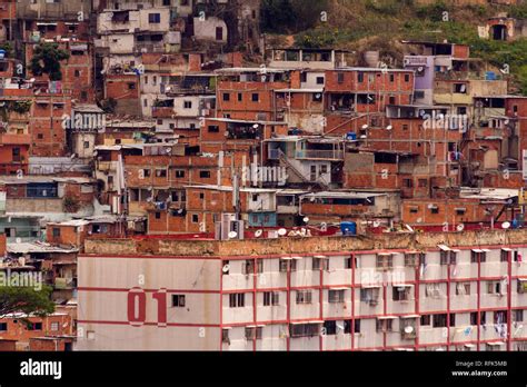 Artigas And Guarataro Slums Caracas Venezuela Stock Photo Alamy
