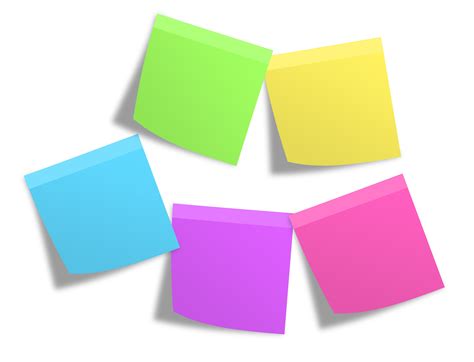 Sticky Notes Online Free Unicus Sticky Note Assorted Shapes And