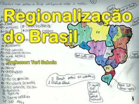 Aula 11 Regionalização Do Brasil G2