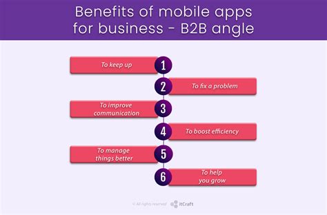 Suppose you want to take full advantage of mobile business intelligence and mobile commerce. 6 Benefits of Mobile Apps for Business - B2B Angle Advantages