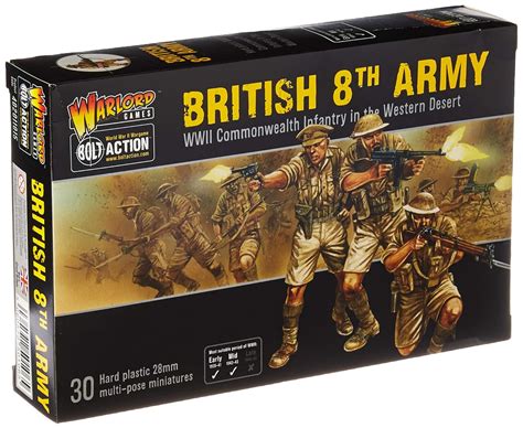 Warlord Games Bolt Action British 8th Army Uk Toys And Games