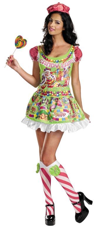 sexy candyland halloween costume for women