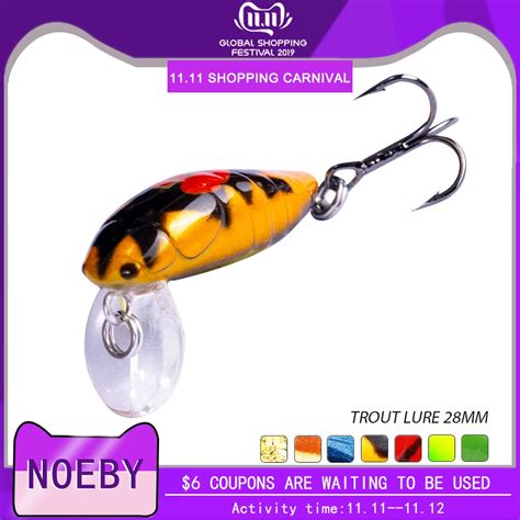 Noeby Nbl9159 Floating Lure Bass Pike Lure Walleye Bait Trout Plastic