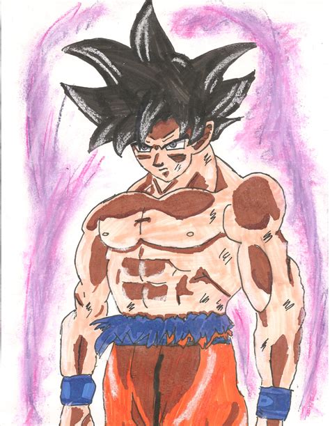 Dessin Son Goku Ultra Instinct Pencildrawingfr