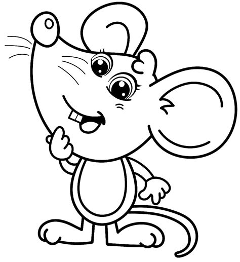 Desenhos De Ratos Para Pintar Ratinhos Para Colorir Desenhos Para Vrogue