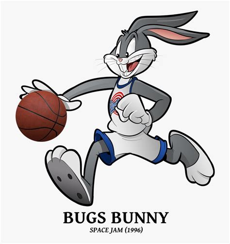 Occasionally, this image will have the word no edited on top of it. Space Jam Draft Special Bugs Bunny Basketball Free ...