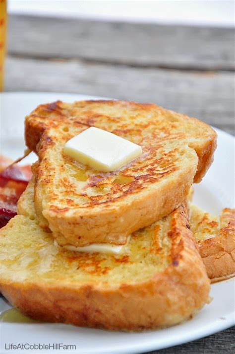 The Best French Toast Life At Cobble Hill Farm