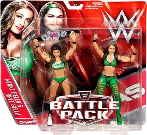 Wwe Wrestling Battle Pack Series 38 Nikki Brie Bella Twins 6 Action