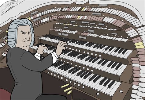 Commission Bach Playing A Wurlitzer Organ By Romanjones On Deviantart