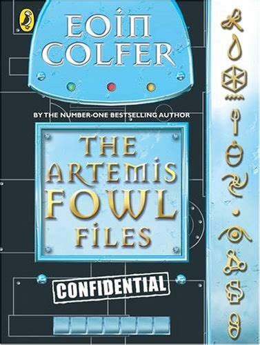 The Artemis Fowl Files Confidential By Eoin Colfer Signed Very