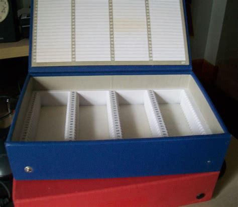 2 X Vintage 35mm Slide Storage Box Case For 100 Slides Ebay