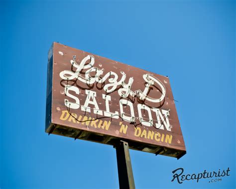 Lazy D Saloon South Yankton Ne Vintage Neon Signs