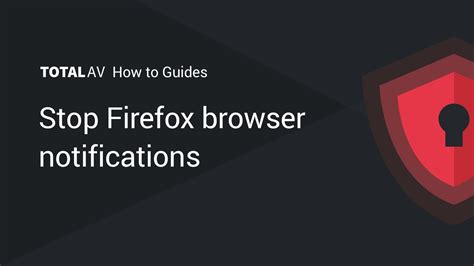 Stop Firefox Browser Push Notifications Youtube