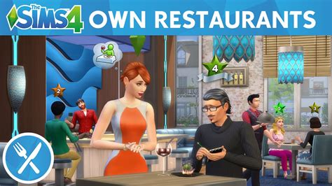 The Sims 4 Dine Out Own Restaurants Official Gameplay Trailer Youtube