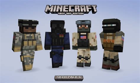 Minecraft Skin Pack 6 Released On Xbox 360
