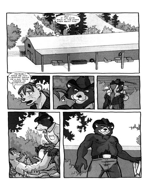 Rule 34 Bear Black And White Breasts Cervine Chris Mckinley Comic