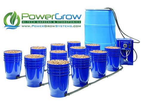 Multi Flow 12 Site Hydroponic System Ebb And Flow Powergrow Systems