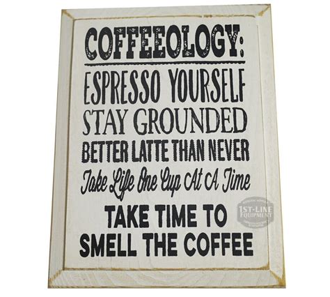 Coffeeology Espresso Yourself Stay Grounded Sign In