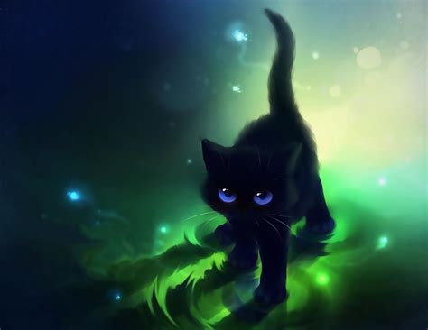 Anime Cats Wallpapers Wallpaper Cave