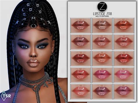 Lipstick Z118 By Zenx At Tsr Sims 4 Updates
