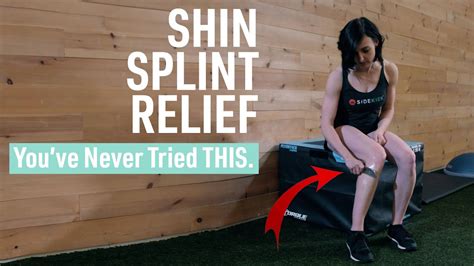 Shin Splint Relief With Muscle Scraping This Works WONDERS YouTube