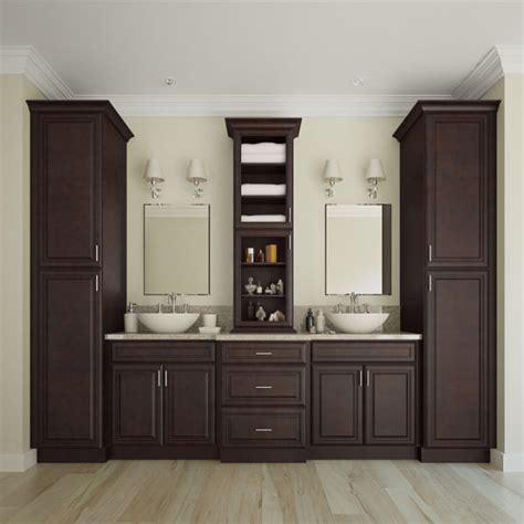 Make your bathroom more zen. China Standing Carrara Modern Espresso Bathroom Vanity ...