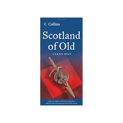 Buy Scotland Of Old Clans Map Of Scotland Collins Pictorial Maps Map