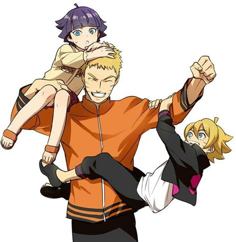 Naruto Father Boruto Himawari Naruto Naruto Naruto Shippuden