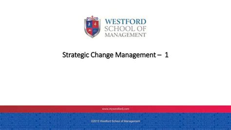 Strategic Change Management 1 Ppt
