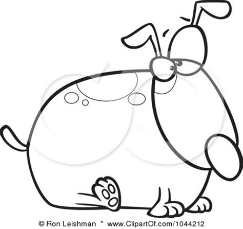 Fat dog clipart from berserk on. Royalty-Free (RF) Clip Art Illustration of a Cartoon Black ...