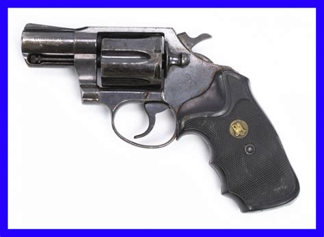 Colt Revolver Detective Special 38 Special 2 Barrel Blued