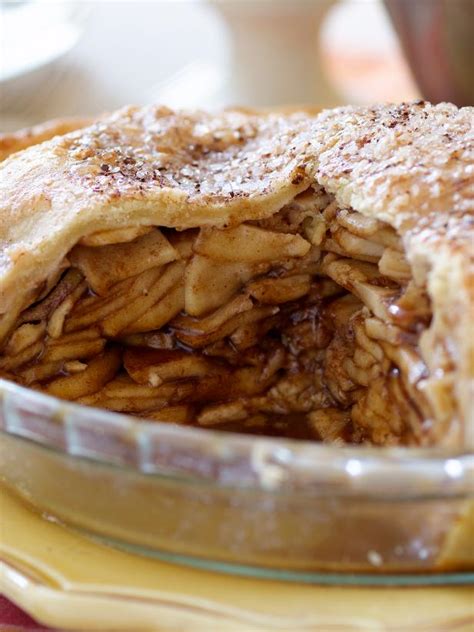 The Ultimate Caramel Apple Pie Recipe Tyler Florence Food Network