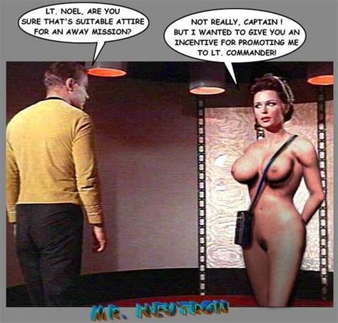 Post Fakes Helen Noel James T Kirk Marianna Hill Star Trek