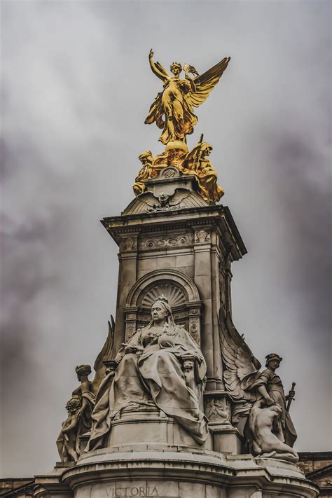 Great Britain United Kingdom Palais De Buckingham Victoria Memorial