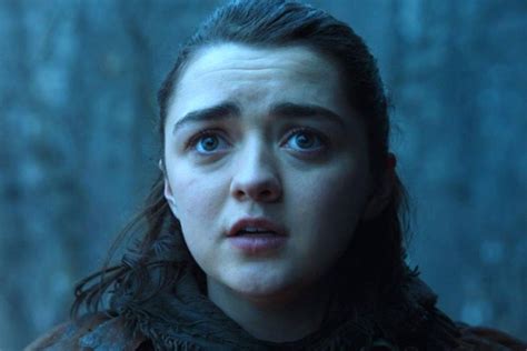 Game Of Thrones Season 7 Episode 2 Arya Stark Actor Maisie Williams