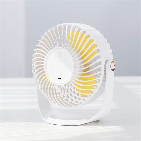 Desktop Cooling Fan Usb Powered 3 Speed Adjustable Large 7 Inch Built