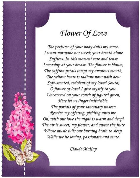 Short Poems About Flowers Blooming In English