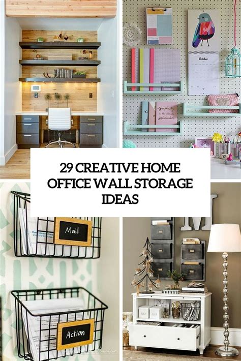 136 The Coolest Storage And Organizing Ideas Of 2016 Office Wall