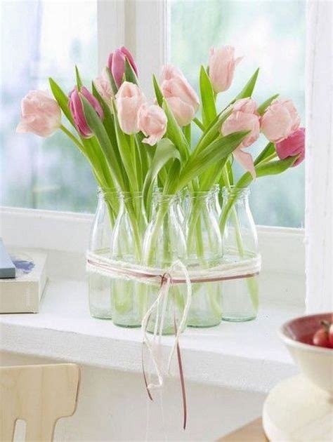 46 Beautiful Spring Decor Ideas With Pastel Color Homyhomee Blumenarrangement Osterideen