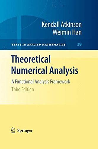 Theoretical Numerical Analysis A Functional Analysis 読書メーター