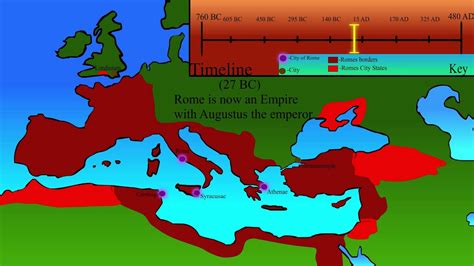 History Of Rome Timeline Youtube